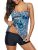 Century Star Tankini Swimsuit Set: Modest Two Piece Tummy Control