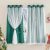 NICETOWN Double Layer Curtains – Hunter Green Sheer Overlay