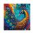 Colorful Peacock 1000-Piece Puzzle