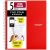 Five Star 5-Subject Wide Ruled Notebook + Study App