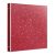 EYROZILL 1″ 3-Ring Glitter Binder – Christmas Red