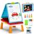 Foldable Kids Tabletop Art Easel: Portable Creativity Hub