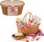 Fisher-Price Wooden Picnic Basket – 31-Piece Play Food Set