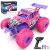 Meislane Pink All-Terrain RC Monster Truck for Girls (20KPH)
