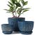 STHIE Ceramic Plant Pots with Drainage Holes