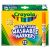 Crayola 12-Count Washable Broad Line Markers Kids