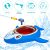 Inflatable Shark Boat Pool Float with Water Gun