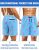 Men’s Swim Trunks with Compression Liner – 7 Inch Inseam