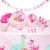 Pink Baby Girl Dinosaur Birthday Party Supplies (195 Pc)