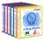 PANDRI 1/2-Inch 3-Ring Binders, 6-Pack Assorted Colors