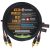 3ft Gotham GAC-4/1 Star-Quad RCA Audio Cable Pair