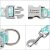 Beirui Personalized Floral Dog Collar & Leash Set