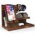 Wooden Phone Docking Station & Desk Organizer for Men
