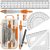 Orange Geometry Compass & Maths Study Kit for Students