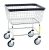 R&B Wire® Heavy Duty Narrow Laundry Cart – 2.0 Bushel