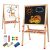 Adjustable Wooden Kids Art Easel: Creative Masterpiece for Young Artists
