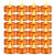 Windshell 24 Orange Flameless LED Flickering Tea Lights