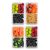 FIT Strong & Healthy 4-Pack Bento Lunch Box Set