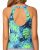 Tempt Me High Neck Tankini Top: Backless Swimwear for Women