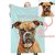 Personalized Pet Portrait Throw Blanket