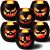 Black Halloween Table Centerpiece Candle Holders
