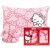 Hello Kitty Kitsch Satin Pillowcase & Scrunchies Set