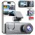 3-Channel 4K Dash Cam | Front, Rear, Interior View