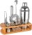 12-Pc Cocktail Shaker Set Bartender Kit w/ Bamboo Stand