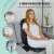 Snailax Vibration Back Massager with Heat – 8 Motors