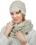 C.C Chunky Knit Beanie and Infinity Scarf Set