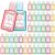 48 Pack Mini Hand Sanitizer Bulk for Events