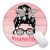 Nurse Life Round Mouse Pad – Stitched Edges