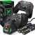 Upgraded Controller Charger Station with Rechargeable Battery Packs