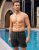 COOFANDY Men Swim Trunk with Compression Liner
