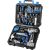 DEKOPRO 126-Pc Home Tool Kit with 8V Cordless Drill