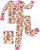 Toddler Girls Bamboo Viscose Christmas Gingerbread Pajamas