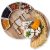 ChefSofi Acacia Wood Charcuterie Board & Cheese Set