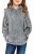 Haloumoning Girls Fuzzy Fleece Hoodie 4-15 Years
