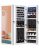 Nicetree LED Mirror Jewelry Cabinet – White