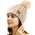 PAGE ONE Women’s Winter Beanie: Chunky Cable Knit Hat Gift