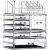 Clear Acrylic Stackable 7-Drawer Makeup Organizer