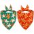 Christmas Dog Bandanas (2-Pack) – Reversible Holiday Pet Scarves
