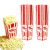 30 Movie Night Popcorn Boxes – Vintage Carnival Design