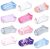 Hanes Girls’ 12-Pack Tie Dye Fashion Socks