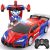 Febyhim RC Transforming Car with LED Lights