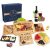 Large Charcuterie Cheese Board with Knife Set & Serving Tray