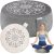 Hihealer Tibetan Meditation Pillow – Velvet Buckwheat Zafu