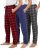 Boys Fleece Pajama Pants 3-Pack – Super Soft Kids PJs