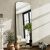 HARRITPURE 57″x20″ Black Rounded Full Length Mirror