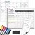 Magnetic Dry Erase Chore Chart for Kids & Adults